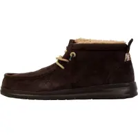 HEY DUDE Mocassin Montante en cuir Wally Mid Gripr Warmth
