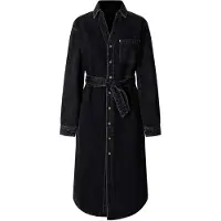 Pepe Jeans Robe-chemise bleu denim