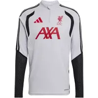 Adidas T-Shirt fonctionnel 'Liverpool FC 26/27 Tiro' gris clair / rouge / noir