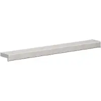 vidaXL Appui de fenêtre aspect marbre 100 x 15 x 4,5 cm PVC