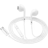 Avizar Mayaxess, écouteurs filaires USB-C avec micro pour Galaxy S22 Ultra, blanc