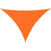 vidaXL Voile de parasol Tissu Oxford triangulaire 3x4x5 m Orange