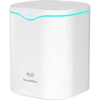 Typecat Humidificateurs pour chambre à coucher, humidificateur de bureau portable USB à brume fraîche de 2,2 L,