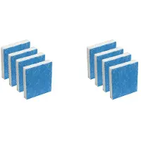 Typecat 8 Pièces HFT600 Humidificateur Filtres à Mèche T Compatibles pour Tour Humidificateur HEV615 HEV620, Comparé à HFT600T