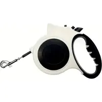 Typecat Laisse rétractable et lumineuse pour chien, réglable, idéale pour les chiens de taille moyenne et grande