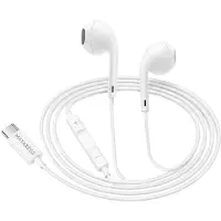 Avizar Mayaxess, écouteurs intra-auriculaires USB-C avec micro pour Galaxy S22, blanc