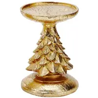 Typecat Bougeoir rétro en résine pour sapin de Noël - Décoration festive, bureau A