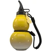 Tlily Bouteille D'Eau en Forme Gourde D'Inspiration Rétro Chinoise 800 Ml Bouteille D'Eau en Forme Gourde Bouteille D'Eau Sport en Forme Gourde Bouteille