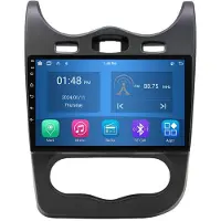 RoverOne Autoradio 4G+64G Bluetooth CarPlay Android Auto Navigation GPS pour Renault Sandero 2013 2014