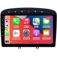 RoverOne Autoradio Bluetooth CarPlay Navigation GPS pour Peugeot RCZ 308 SW 2007 - 2015 408 2012 - 2020
