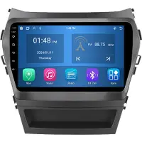 RoverOne Autoradio 4G+64G Bluetooth CarPlay Android Auto Navigation GPS pour Hyundai Santa Fe 3 2013 - 2016