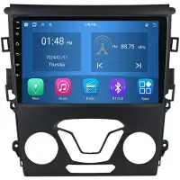 RoverOne Autoradio 4G+64G Bluetooth CarPlay Android Auto Navigation GPS pour Ford Mondeo 5 Fusion 2014 - 2019