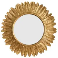 Typecat Miroirs décoratifs gothiques rétro princesse nordique ronds en macramé artisanal