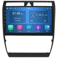 RoverOne Autoradio 4G+64G Bluetooth CarPlay Android Auto Navigation GPS pour Audi A6 C5 1997 - 2004 S6 2 1999 - 2004 RS6 1 2002 - 2006