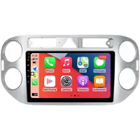 RoverOne Autoradio Bluetooth CarPlay Navigation GPS pour Volkswagen Tiguan 1 NF 2006-2016