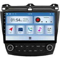RoverOne 6G+128G Lecteur Multimédia Voiture Autoradio CarPlay Bluetooth Android Radio GPS pour Honda Accord 7 VII 2002 - 2008