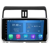 RoverOne Autoradio 4G+64G Bluetooth CarPlay Android Auto Navigation GPS pour Toyota Land Cruiser Prado 150 2018 - 2020