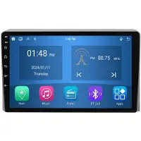 RoverOne Autoradio 4G+64G Bluetooth CarPlay Android Auto Navigation GPS pour Toyota Hiace XH10 H200 5 2004 - 2021