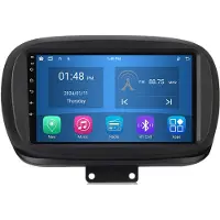 RoverOne Autoradio 4G+64G Bluetooth CarPlay Android Auto Navigation GPS pour Fiat 500X 2014 - 2020