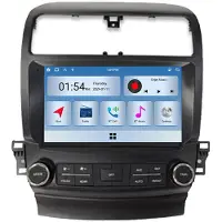 RoverOne 6G+128G Lecteur Multimédia Voiture Autoradio CarPlay Bluetooth Android Radio GPS pour Honda Inspire 4 2003-2007 Acura TSX 2003-2008