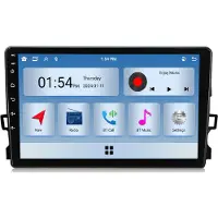 RoverOne 6G+128G Lecteur Multimédia Voiture Autoradio CarPlay Bluetooth Android Radio GPS pour Toyota Auris 1 E150 2006 - 2012