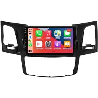 RoverOne Autoradio Bluetooth CarPlay Navigation GPS pour Toyota Fortuner 1 AN50 AN60 Hilux Revo Vigo 2005 - 2014