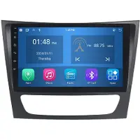 RoverOne Autoradio 4G+64G Bluetooth CarPlay Android Auto Navigation GPS pour Mercedes Benz E Class S211 W211 2002 - 2009 CLS Class C219 2004 - 2010