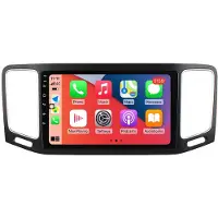 RoverOne Autoradio Bluetooth CarPlay Navigation GPS pour Volkswagen Sharan 2012 - 2018