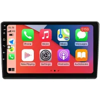 RoverOne Autoradio Bluetooth CarPlay Navigation GPS pour VW Sharan Touran for Skoda Octavia Fabia 2 Rapid