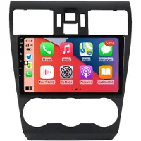 RoverOne Autoradio Bluetooth CarPlay Navigation GPS pour Subaru Forester 4 SJ 2012 - 2015