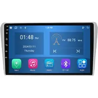 RoverOne Autoradio 4G+64G Bluetooth CarPlay Android Auto Navigation GPS pour Toyota Avensis T250 2 II 2002 - 2009