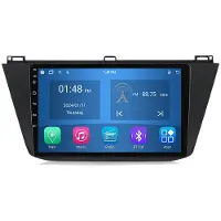 RoverOne Autoradio 4G+64G Bluetooth CarPlay Android Auto Navigation GPS pour Volkswagen Tiguan 2 Mk 2016 - 2022
