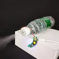 Melitt 5 PièCes 20Mm 1.7Mhz Ultrasons Brumisateur Disques en CéRamique Brumisateur avec Fil et Bague D'éTanchéIté Accessoires D'Humidificateur