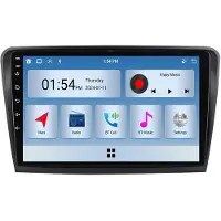 RoverOne 6G+128G Lecteur Multimédia Voiture Autoradio CarPlay Bluetooth Android Radio GPS pour Skoda Superb 2 B6 2008 - 2015