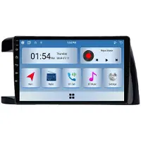 RoverOne 6G+128G Lecteur Multimédia Voiture Autoradio CarPlay Bluetooth Android Radio GPS pour Toyota Wish XE10 2003-2009