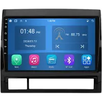 RoverOne Autoradio 4G+64G Bluetooth CarPlay Android Auto Navigation GPS pour Toyota Tacoma 2 N200 Hilux 2005 - 2015