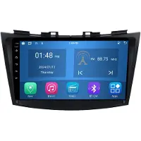 RoverOne Autoradio 4G+64G Bluetooth CarPlay Android Auto Navigation GPS pour Suzuki Swift 4 2011 - 2017
