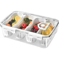 Typecat Boîte à collations réutilisable, boîtes à fruits d'extérieur