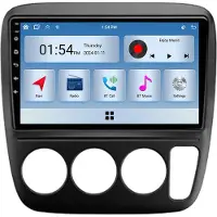 RoverOne 6G+128G Lecteur Multimédia Voiture Autoradio CarPlay Bluetooth Android Radio GPS pour Honda CR-V CRV 2001 - 2006