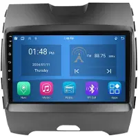 RoverOne Autoradio 4G+64G Bluetooth CarPlay Android Auto Navigation GPS pour Ford Edge 2 2015 - 2018