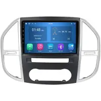 RoverOne Autoradio 4G+64G Bluetooth CarPlay Android Auto Navigation GPS pour Mercedes Benz Vito 3 W447 2014-2020