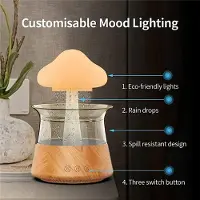Typecat Diffuseur d'huiles essentielles avec humidificateur et veilleuse à 7 couleurs