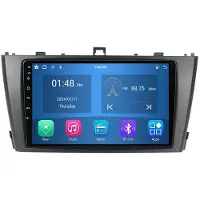 RoverOne Autoradio 4G+64G Bluetooth CarPlay Android Auto Navigation GPS pour Toyota Avensis 3 2008 - 2015