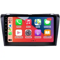 RoverOne Autoradio Bluetooth CarPlay Navigation GPS pour Mazda 3 Mazda3 BK 2003 - 2009