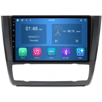 RoverOne Autoradio 4G+64G Bluetooth CarPlay Android Auto Navigation GPS pour BMW 1 Series E81 E82 E87 E88 2004-2011 AT