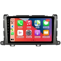 RoverOne Autoradio Bluetooth CarPlay Navigation GPS pour Toyota Sienna 3 XL30 2010 - 2014