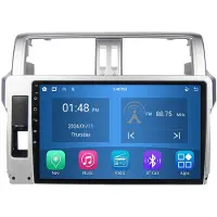 RoverOne Autoradio 4G+64G Bluetooth CarPlay Android Auto Navigation GPS pour Toyota Land Cruiser Prado 150 2013 - 2017