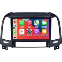 RoverOne Autoradio Bluetooth CarPlay Navigation GPS pour Hyundai Santa Fe 2 2006 - 2012