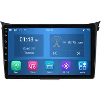 RoverOne Autoradio 4G+64G Bluetooth CarPlay Android Auto Navigation GPS pour Hyundai i30 II 2 GD 2011 - 2017