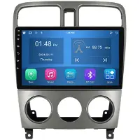 RoverOne Autoradio 4G+64G Bluetooth CarPlay Android Auto Navigation GPS pour Subaru Forester SG 2002 - 2008